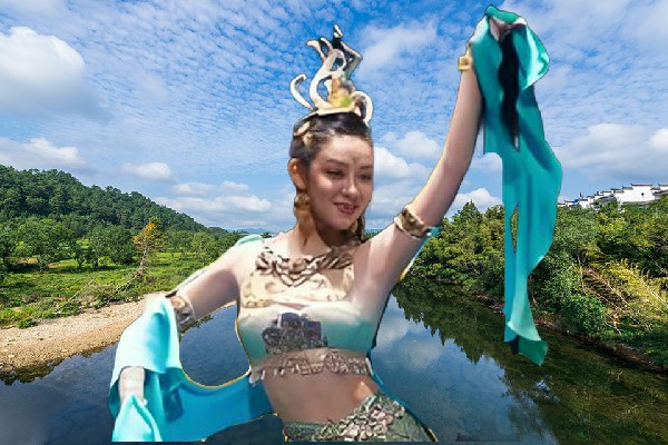 扈向海入选聂都乡舞天团小能手，夜刹前来