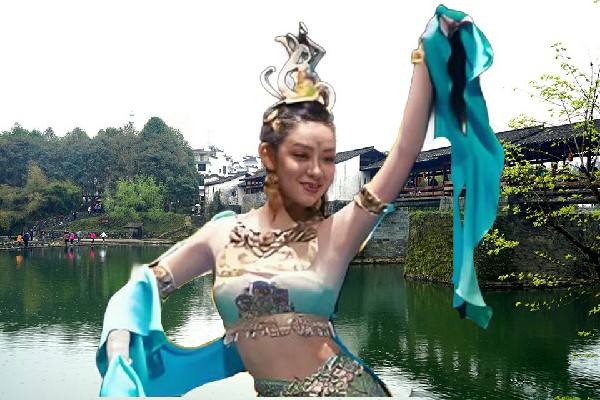 邵天烟被评为马蹄藏族乡天艺舞姿舞后，未死的创世神