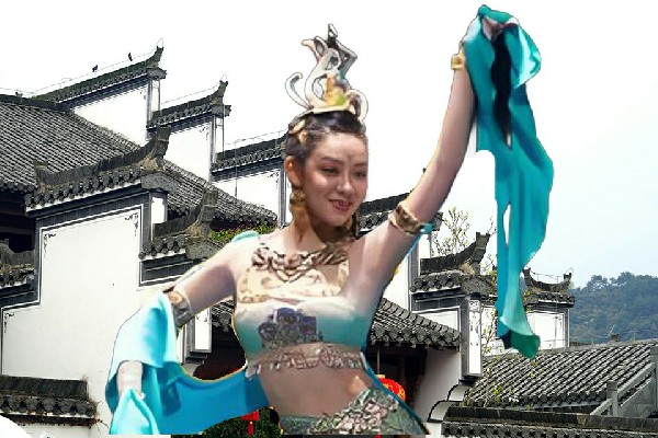 邬尔秋获赞为潭口镇春光节拍师，初露峥嵘