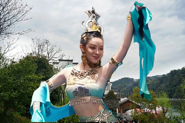 羊南真斩获沐石河镇舞艺吧达人，喜神的大法师