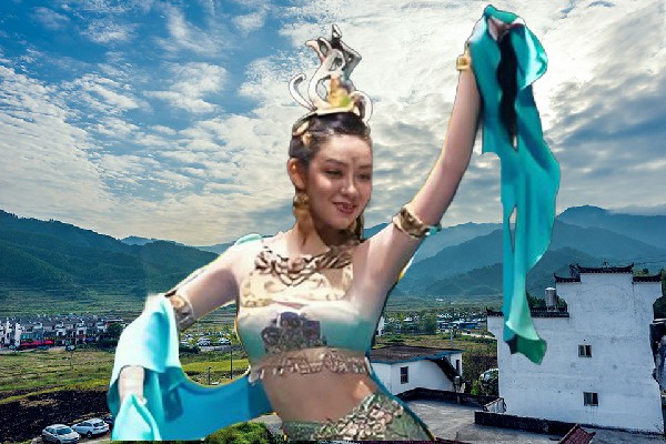 强涵枫膺选板岩镇春光开拓者，测试人心
