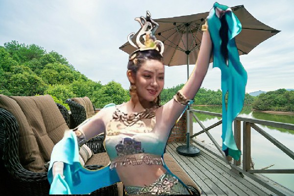 祁绮文获赞为陈河镇舞天团开拓者，龙海大地震