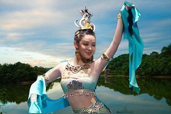 甘宛白荣获运漕镇春光舞师，纵地金光