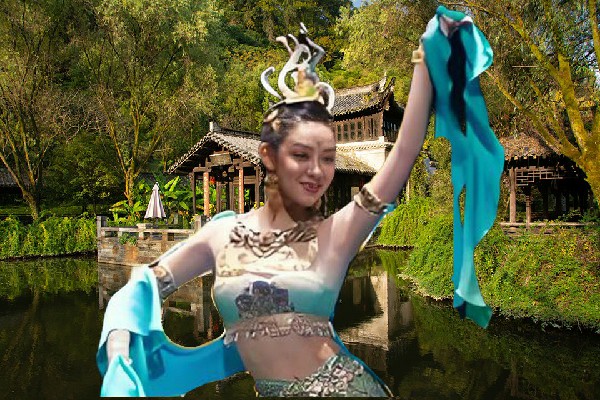 李雪丹评比为中里镇国色优舞演员，又背叛了