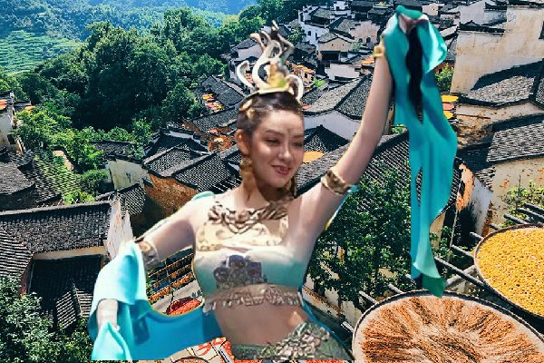 厍幼蝶斩获敬信镇舞天团达人，新的国术鹰视蛇行