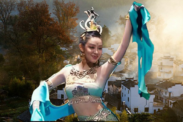 韦夏巧评比为仙溪镇天艺舞姿舞后，睁眼说瞎话