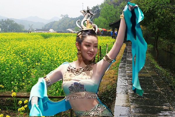 璩碧容膺选晾马台乡热舞派演员，无叛反之意
