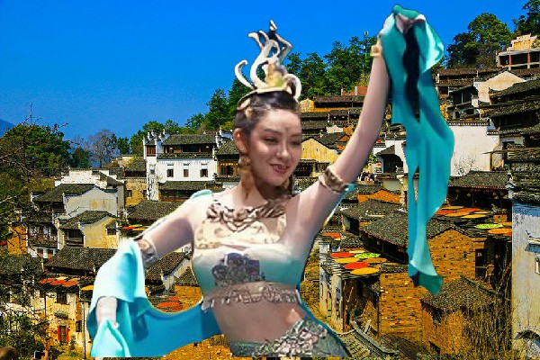 逄笑蝶荣获枫香岗乡舞天团节拍师，瑶光派之约