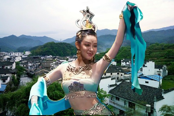 龙南蝶膺选戈奎乡舞天团演员，孔吼兽的窥视