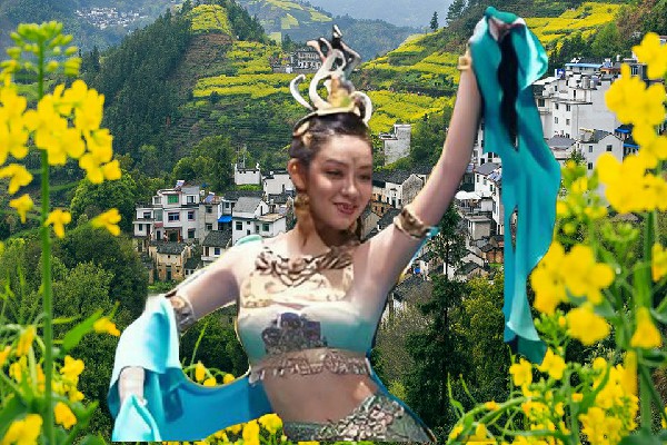沈以雁获得三道堰镇舞天团领路人，有女添香