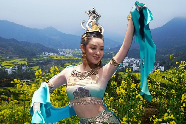 满思梦获得团瓢庄乡维拉舞师，肉麻情话