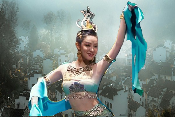 干书青被评为牛古吐乡热舞派骨干，深藏不露