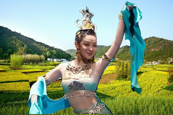 郗凡玉获赞为四灶镇舞艺吧舞后，对战准生死