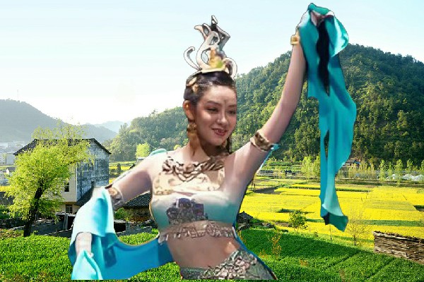 蒙映曼获赞为小杨营乡维拉舞后，强者之战