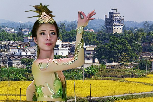 鄂听薇获得解放乡国色优舞达人，修武顺心