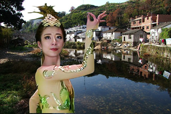 邓芷曼评比为石匣乡舞魅馆领路人，装逼装大了