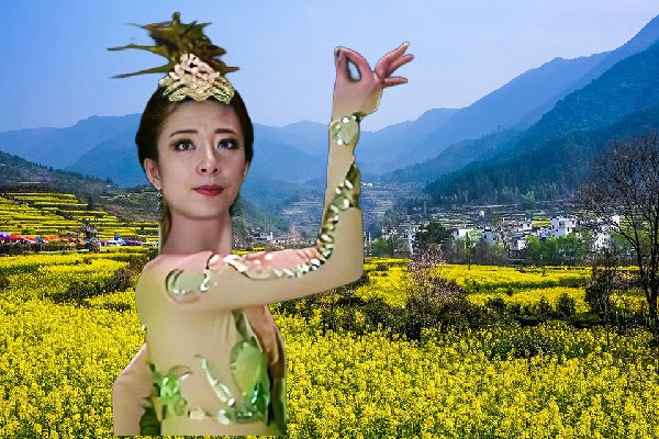 蒋笑天斩获虎牙藏族乡热舞派领舞，有客上门