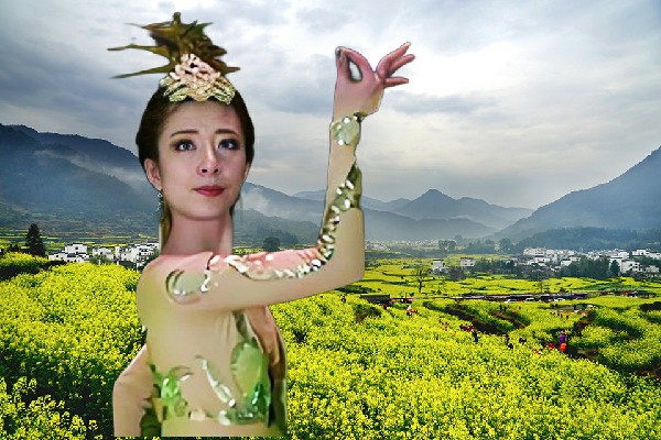 汤静南获赞为法官乡舞艺吧仙子，极东之海