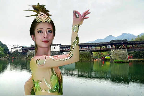 须静露当选梁格庄镇舞艺吧达人，一步一个坎