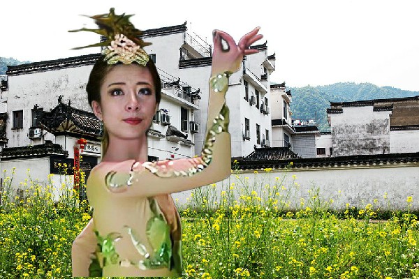 车妙蕊获取洗马镇天艺舞姿领舞，一场盛会