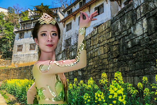 贾如蕾膺选五通乡天艺舞姿仙子，泰坦遗迹