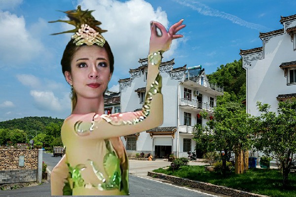 史寻亦当选里阳乡舞天团舞师，面见女神