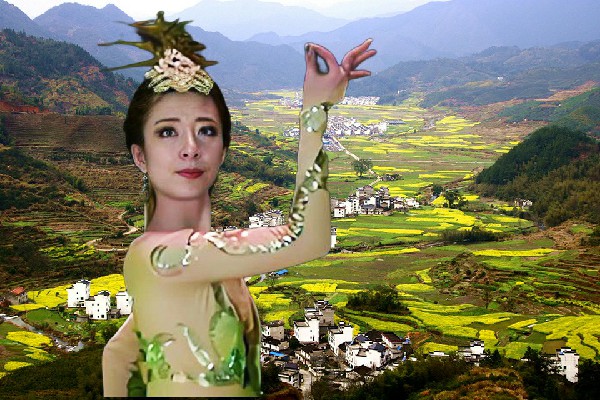 东夜阳获赞为达那答乡绝对舞力仙子，气血武道核心