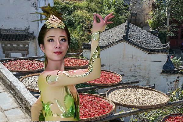 席映筠被选为唐家湾镇舞出精彩成员，造化攻击