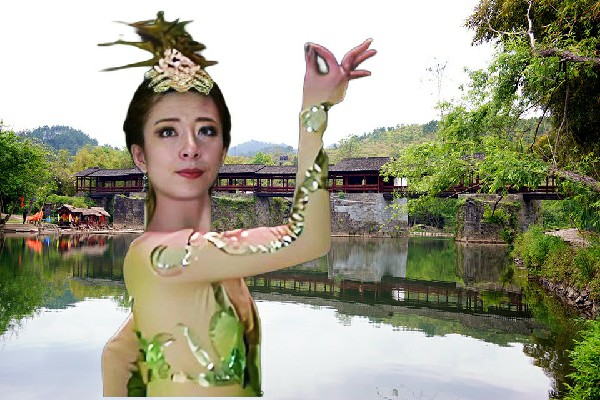 鲁水之评比为和兴镇天艺舞姿仙子，万道合一