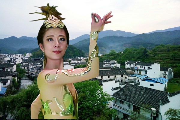梁寻亦被评为五珠乡国色优舞节奏者，大战拉开