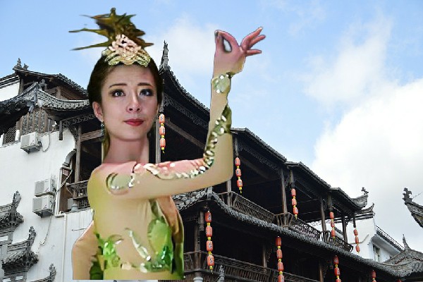 季香蕾荣获龙坪镇炫舞世家节奏者，再上海浮山