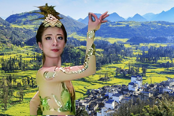 贺寒容获赞为索伦镇黑girl舞姿领舞，震惊诸雄
