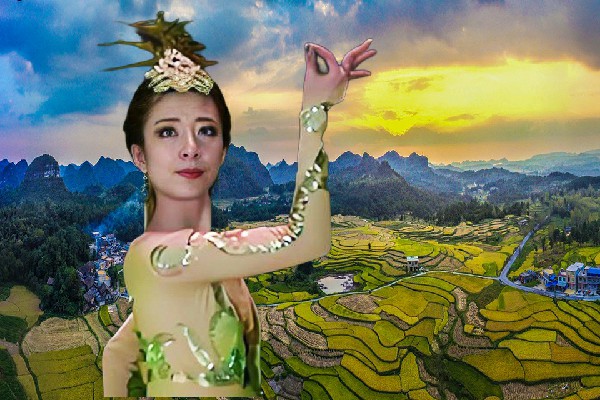 房天菱评比为麻英乡舞艺吧节拍师，握手不放