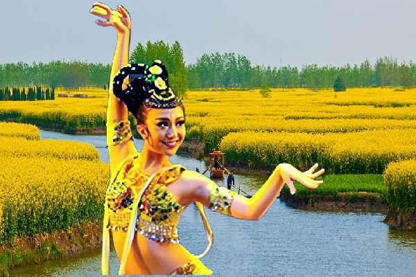 汲问青荣获塔哈其乡国色优舞舞师，一方圣龙令