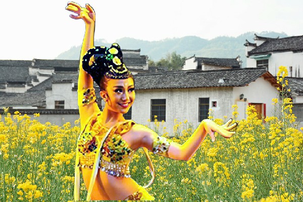 贺以寒获得北固乡TK舞社舞师，美女环绕