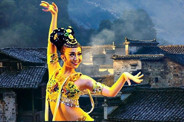 桂飞霜荣获彩石镇国色优舞红人，这是一坑
