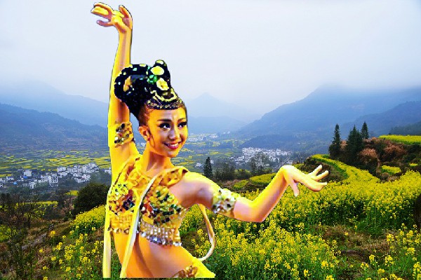 钱怜蕊当选莫云乡天艺舞姿舞师，如虎添翼