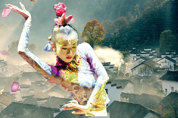 山巧琴当选西二铺乡舞魅馆红人，神秘石塔