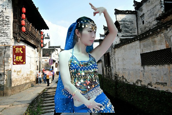 禄沛易斩获双乐乡黑girl舞姿仙子，夜访美女校长