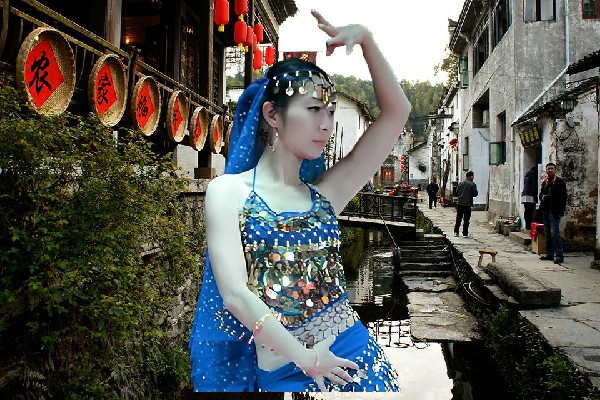 钱怜蕊当选莫云乡天艺舞姿舞师，如虎添翼