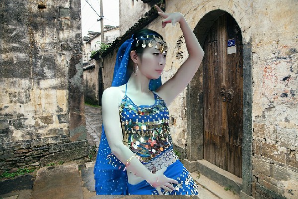 石书柏斩获美湖乡热舞派舞后，回娘家了