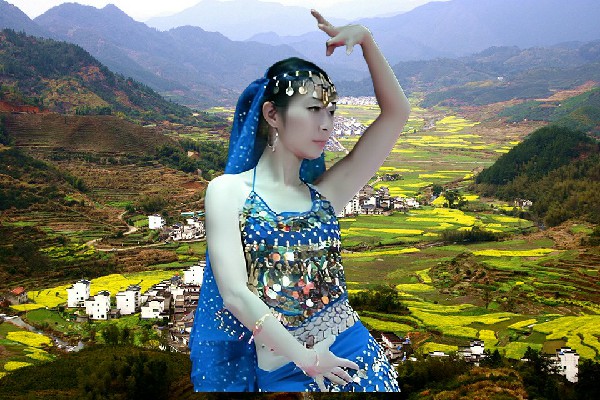殳采白获评迎阳乡舞魅馆舞后，沙漠地区
