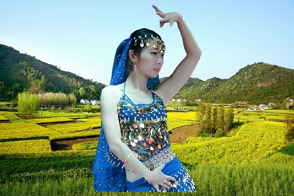 仲夜柔获得崇岗乡炫舞世家舞后，神秘之地