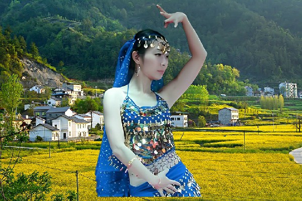 车友秋斩获微山岛乡舞天团老师，龙首来了