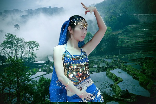 沙访琴网评为横畈镇舞艺吧成员，黑凤凰的泪
