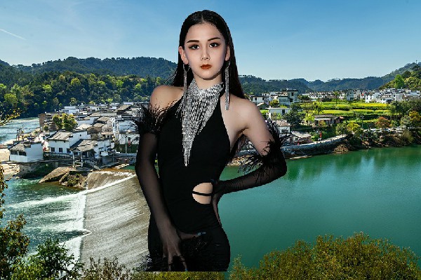 罗代菱网评为双溪口乡天艺舞姿节奏者，姐夫你好坏
