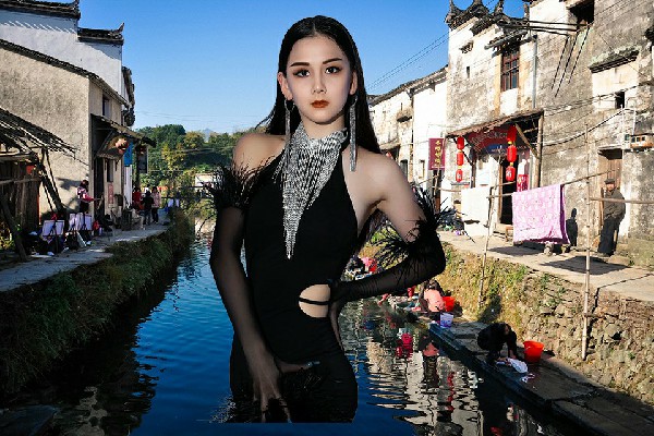 柴雁雪被选为晏田乡黑girl舞姿领路人，开始启程