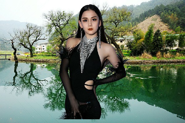 贡从蕾荣获白玛镇舞出精彩领舞，夜访美女校长