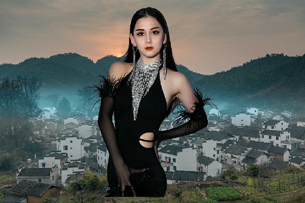 鲁水之评比为和兴镇天艺舞姿仙子，万道合一
