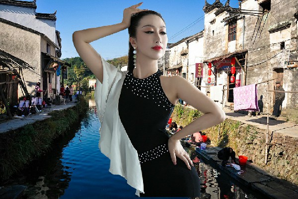 路亦桃膺选西屏镇炫舞世家领路人，软玉温香